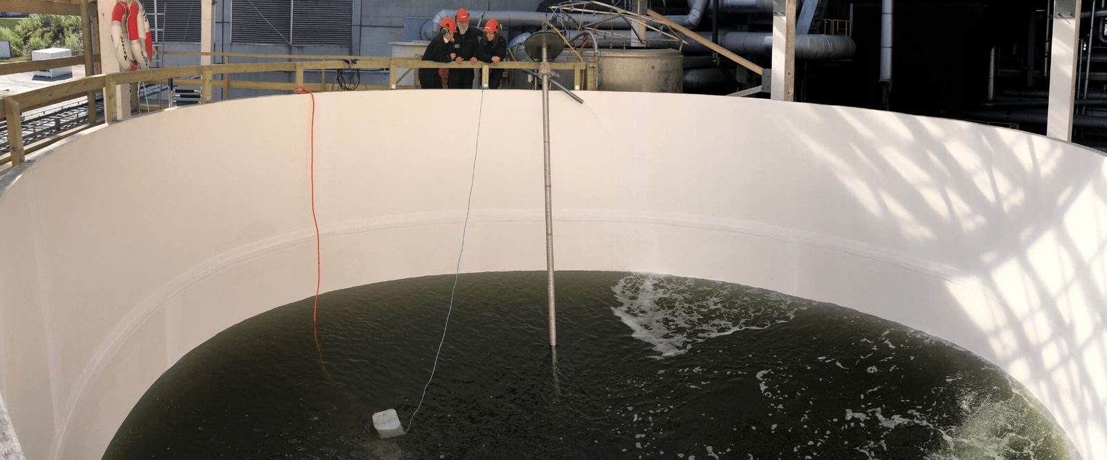 Forsøksanlegg for dyrking av mikroalger på CO2 fra Finnfjords produksjon